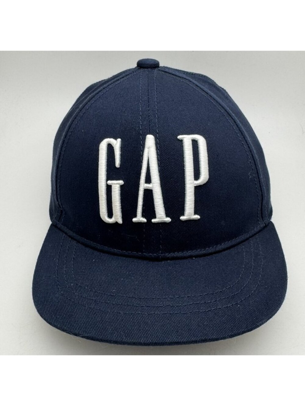 Baby GAP The Original Baseball Cap Hat Navy Blue S/M Toddler Organic Cotton